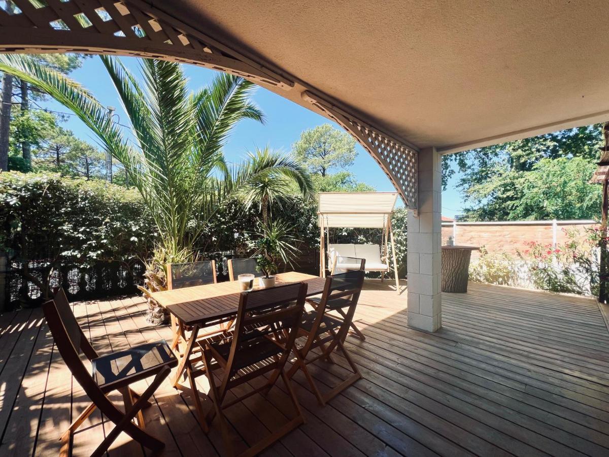 Lanton Plage - Appartement 6 Pers. Terrasse ภายนอก รูปภาพ