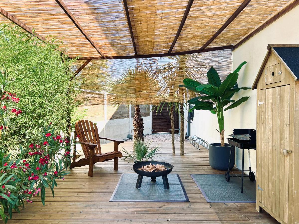 Lanton Plage - Appartement 6 Pers. Terrasse ภายนอก รูปภาพ