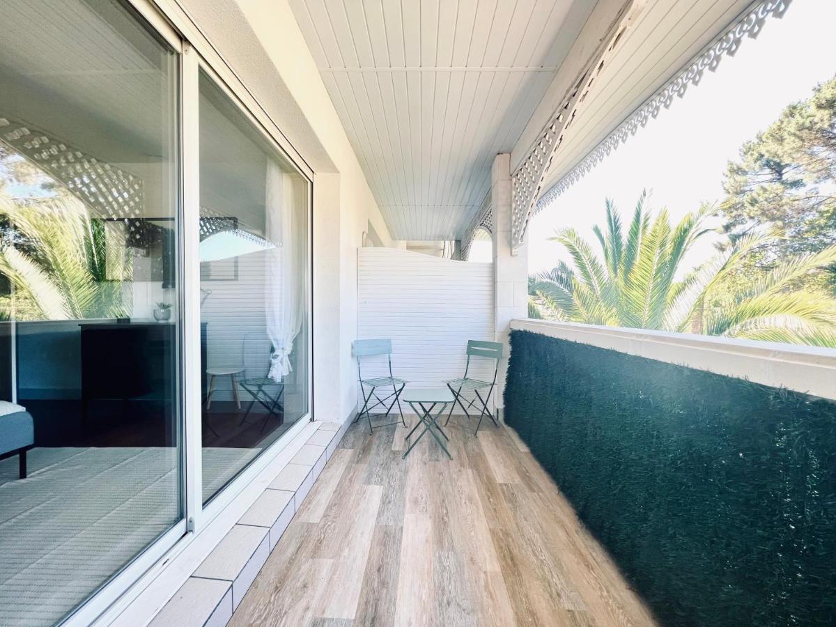 Lanton Plage - Appartement 6 Pers. Terrasse ภายนอก รูปภาพ